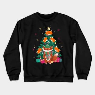 RED PANDA Ugly Christmas tee for Panda Lover Crewneck Sweatshirt